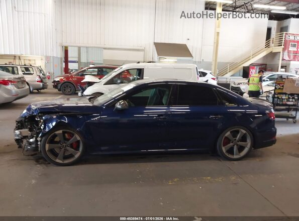WAUC4AF47JA234887 2018 AUDI S4 Blue Widok wnętrza 360 stopni