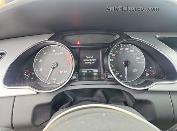 WAUC4AFH6GN004911 2016 AUDI S5 Black Սարքավորումների վահանակի տեսք