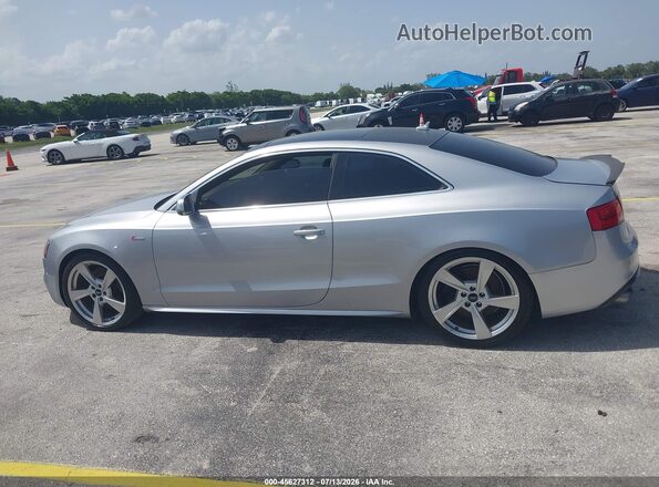 WAUC4AFR8GA026554 2016 AUDI S5 Silver უკანა სალონის ხედი