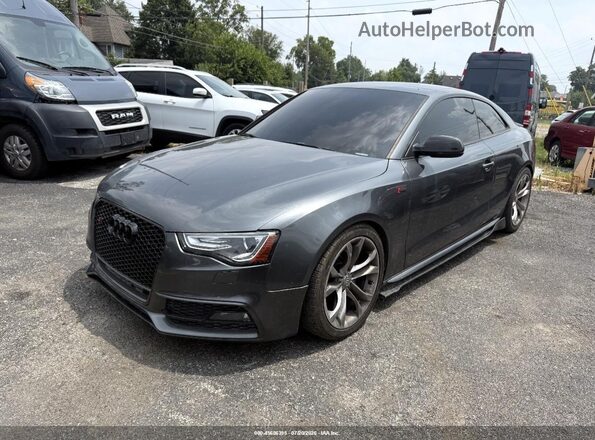 WAUC4AFR9GA044853 2016 AUDI S5 Gray Передня ліва чверть