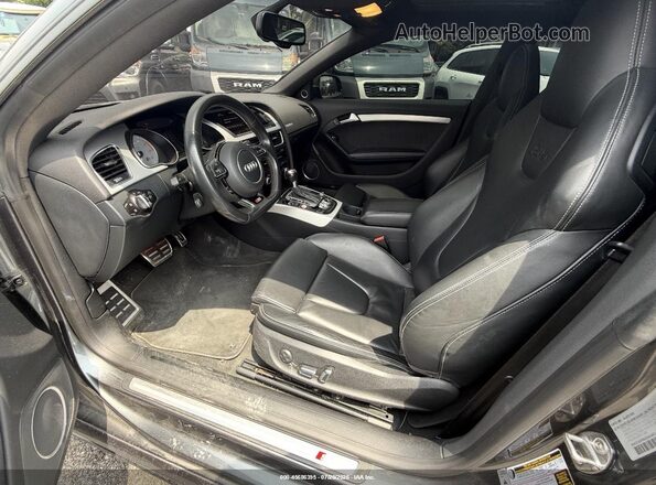 WAUC4AFR9GA044853 2016 AUDI S5 Gray Вид салону спереду