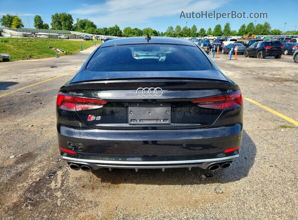 WAUC4CF50KA017638 2019 AUDI S5 Black Вид ззаду