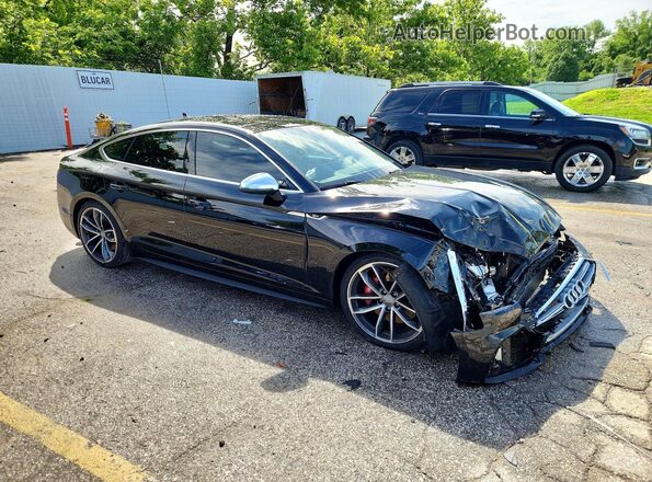 WAUC4CF50KA017638 2019 AUDI S5 Black Передня права чверть