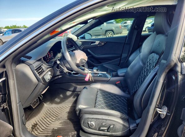 WAUC4CF50KA017638 2019 AUDI S5 Black Вид салону спереду