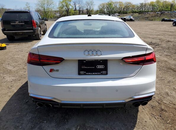WAUC4CF51SA011444 2025 AUDI S5 White Widok z tyłu