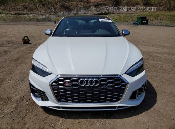 WAUC4CF51SA011444 2025 AUDI S5 White Widok z przodu