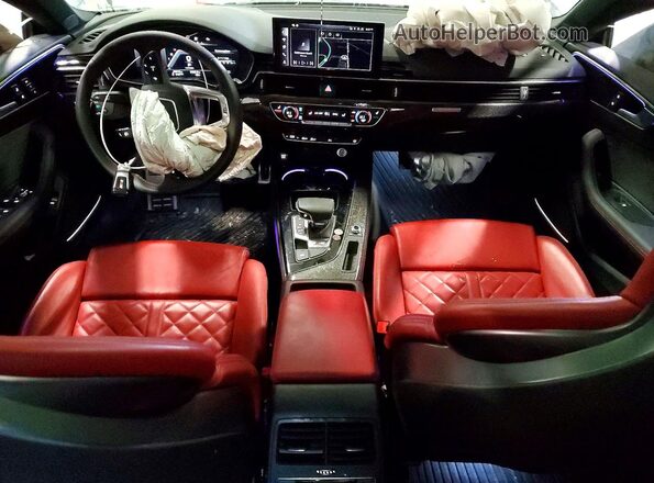 WAUC4CF51SA014960 2025 AUDI S5 White Dashboard view