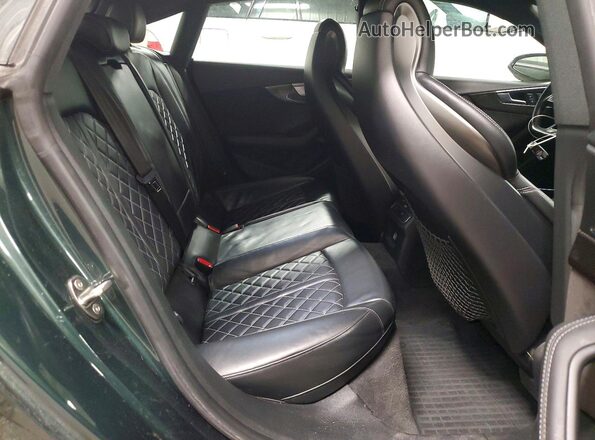 WAUC4CF52JA063244 2018 AUDI S5 Green Widok tylnych siedzeń