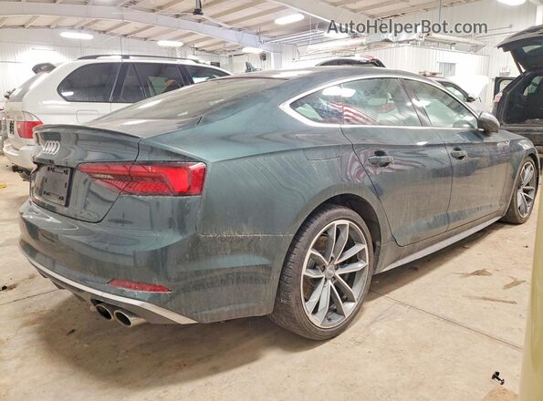 WAUC4CF52JA063244 2018 AUDI S5 Green Tył prawy
