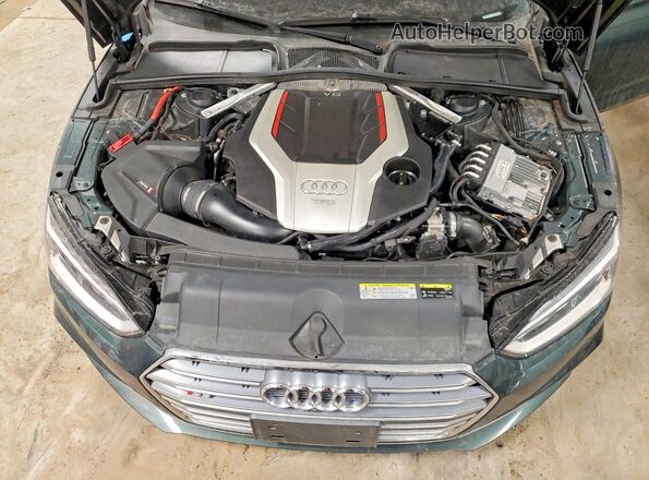 WAUC4CF52JA063244 2018 AUDI S5 Green Widok wnętrza z tyłu
