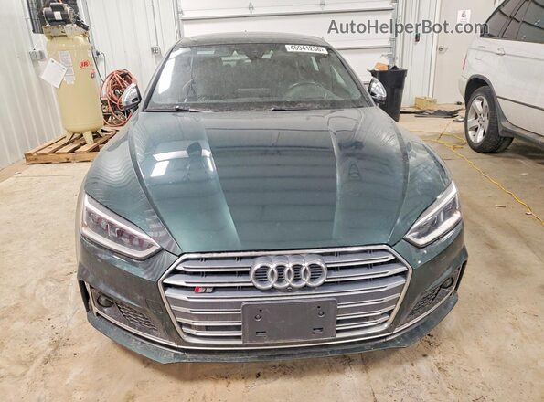 WAUC4CF52JA063244 2018 AUDI S5 Green Widok z przodu