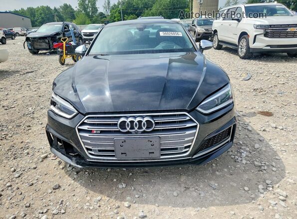 WAUC4CF52JA083798 2018 AUDI S5 Black წინა ხედი