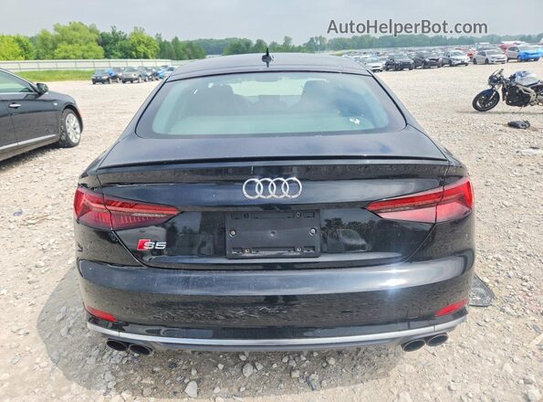 WAUC4CF52JA083798 2018 AUDI S5 Black უკანა ხედი
