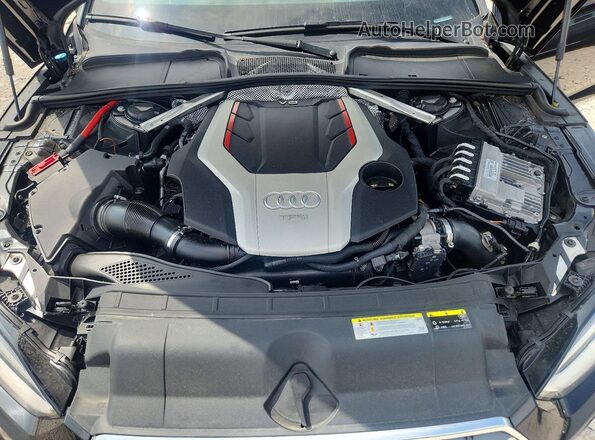 WAUC4CF52JA083798 2018 AUDI S5 Black უკანა სალონის ხედი