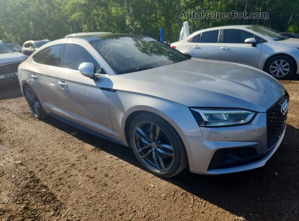 WAUC4CF53JA032956 2018 AUDI S5 Silver წინა მარჯვენა