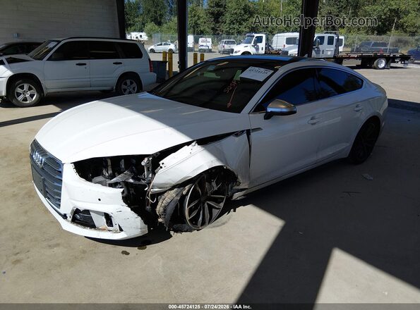 WAUC4CF53JA058991 2018 AUDI S5 White წინა მარცხენა ხედი სამი მეოთხედიდან