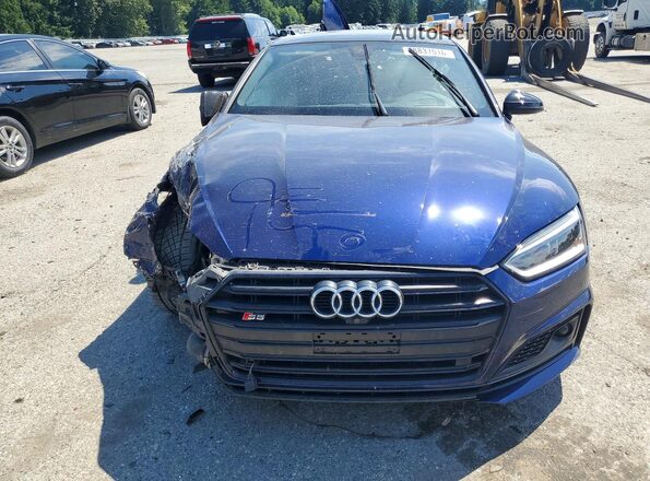 WAUC4CF53KA000848 2019 AUDI S5 Blue წინა ხედი