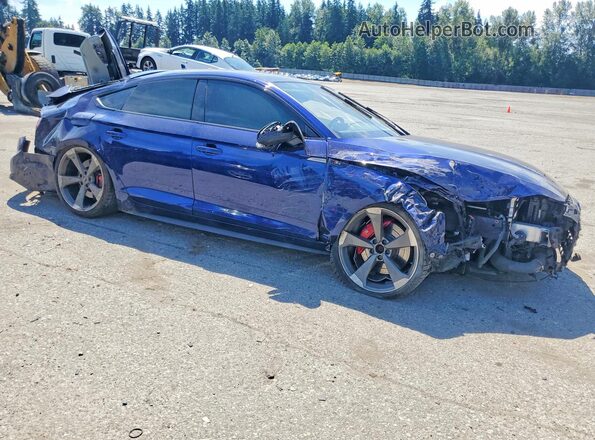 WAUC4CF53KA000848 2019 AUDI S5 Blue წინა მარჯვენა