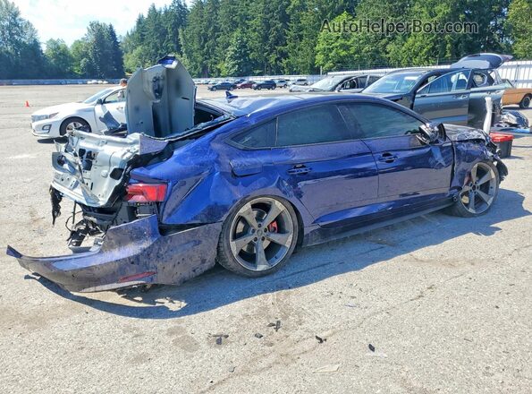 WAUC4CF53KA000848 2019 AUDI S5 Blue უკანა მარჯვენა