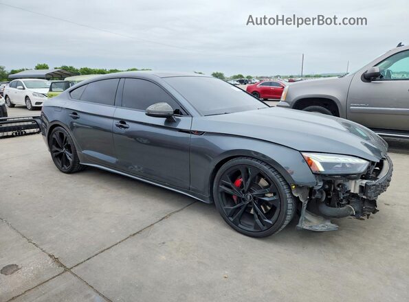 WAUC4CF53LA005582 2020 AUDI S5 Gray Delantero derecho