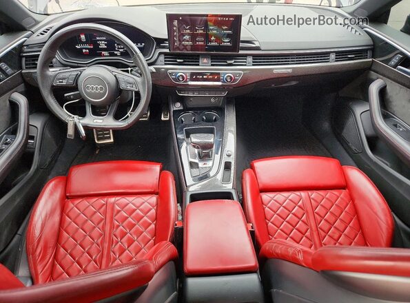 WAUC4CF53LA005582 2020 AUDI S5 Gray Vista del salpicadero