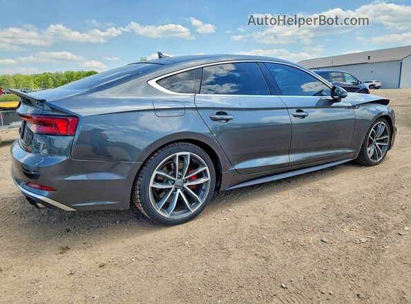 WAUC4CF55JA013356 2018 AUDI S5 Gray Rear right