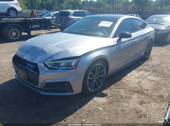 WAUC4CF56KA013612 2019 AUDI S5 Silver Przód lewy