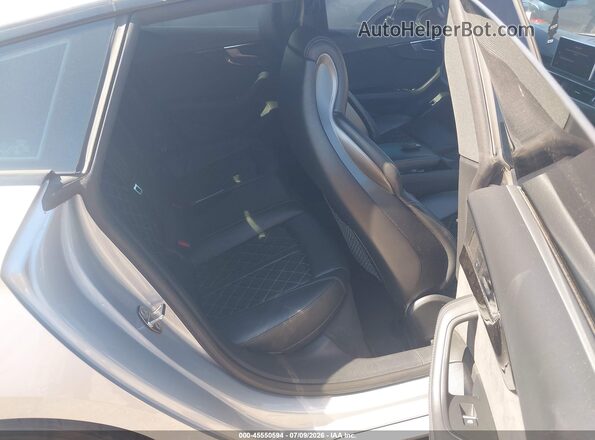 WAUC4CF56KA013612 2019 AUDI S5 Silver Widok naklejki z numerem VIN
