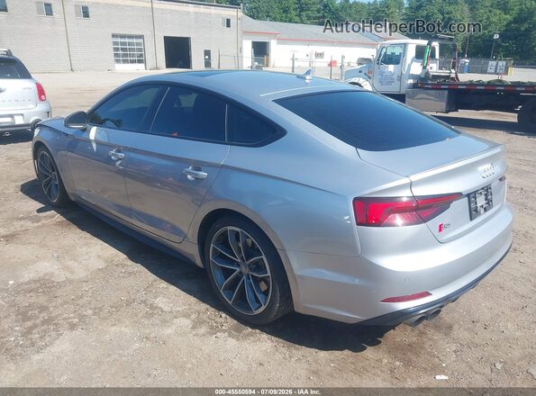 WAUC4CF56KA013612 2019 AUDI S5 Silver Tył lewy