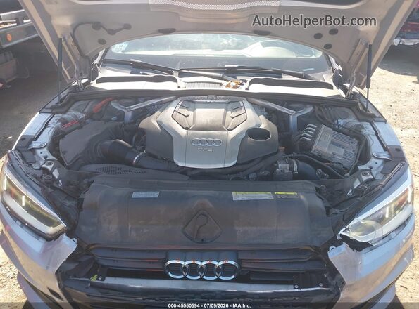 WAUC4CF56KA013612 2019 AUDI S5 Silver Widok z tyłu
