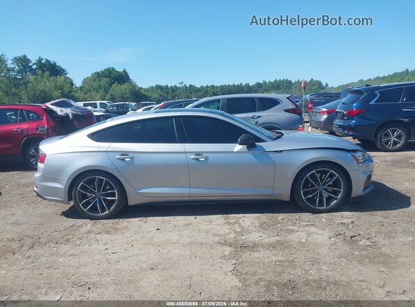 WAUC4CF56KA013612 2019 AUDI S5 Silver Widok wnętrza z tyłu