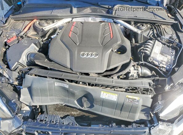 WAUC4CF56MA046192 2021 AUDI S5 Gray Սալոնի հետևի տեսք