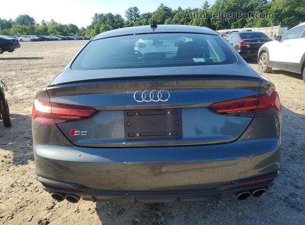 WAUC4CF56MA046192 2021 AUDI S5 Gray Հետևի տեսք