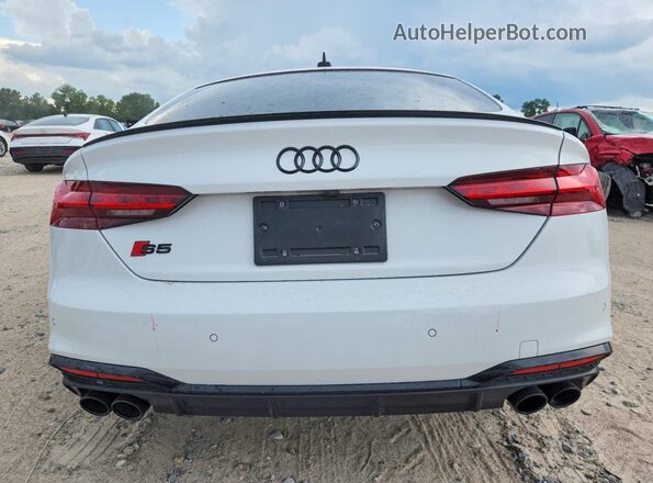 WAUC4CF56RA032817 2024 AUDI S5 White Widok z tyłu