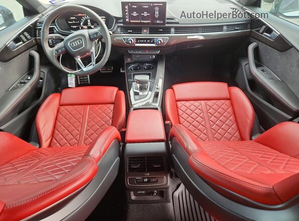 WAUC4CF56RA032817 2024 AUDI S5 White Widok deski rozdzielczej