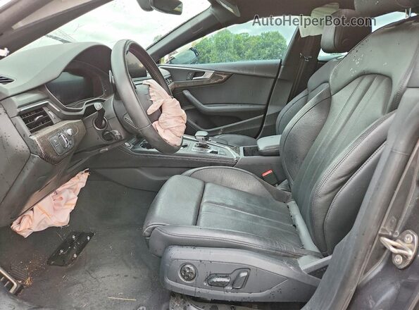 WAUC4CF57JA051459 2018 AUDI S5 Gray Widok wnętrza z przodu