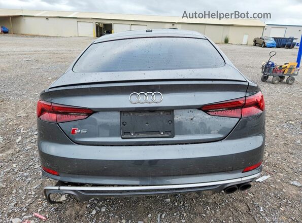 WAUC4CF57JA051459 2018 AUDI S5 Gray Widok z tyłu