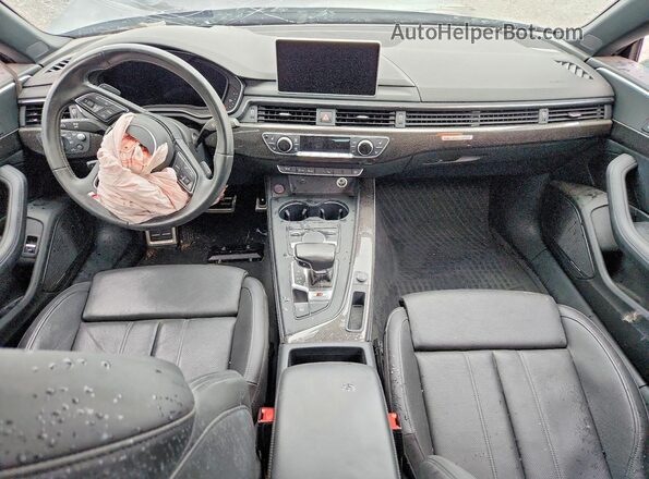 WAUC4CF57JA051459 2018 AUDI S5 Gray Widok deski rozdzielczej