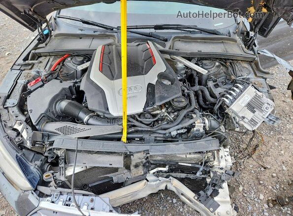 WAUC4CF57JA051459 2018 AUDI S5 Gray Widok wnętrza z tyłu
