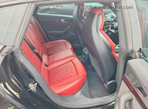 WAUC4CF59JA069719 2018 AUDI S5 Black Rear seats view
