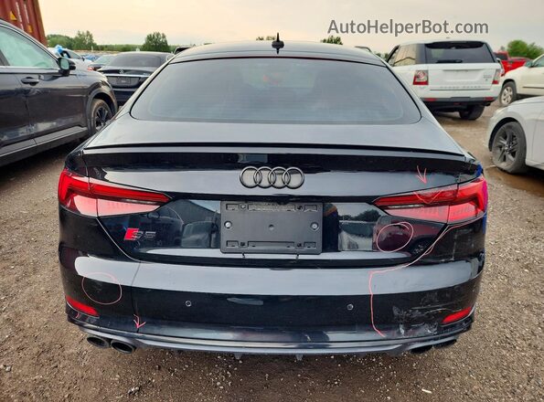 WAUC4CF59JA069719 2018 AUDI S5 Black Rear view