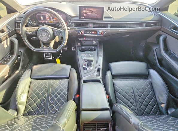 WAUC4CF59KA017492 2019 AUDI S5 White Widok deski rozdzielczej