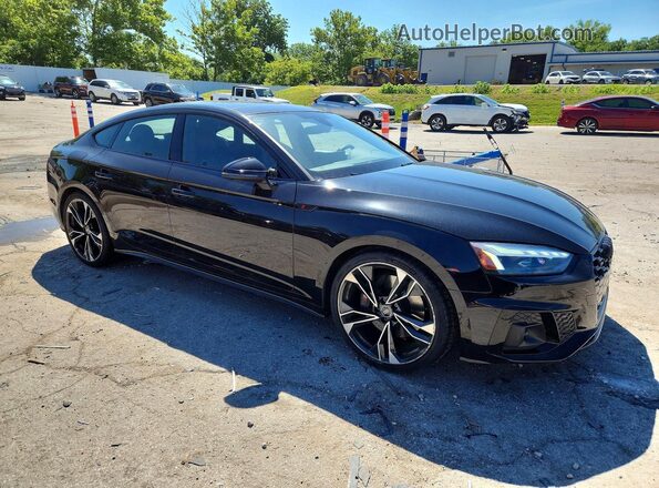 WAUC4CF5XPA006735 2023 AUDI S5 Black Առջևի աջ