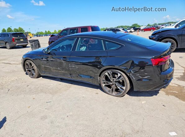 WAUC4CF5XPA006735 2023 AUDI S5 Black Հետևի ձախ