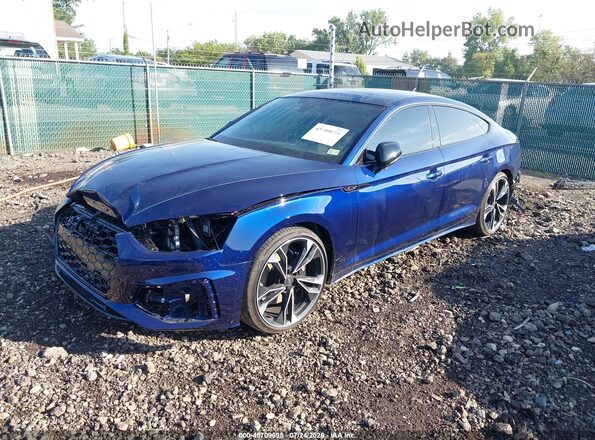 WAUC4CF5XSA014794 2025 AUDI S5 Blue Front left