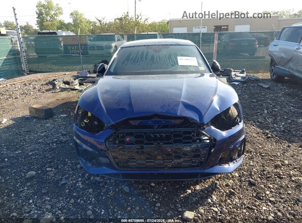 WAUC4CF5XSA014794 2025 AUDI S5 Blue Rear interior view