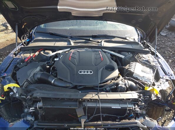 WAUC4CF5XSA014794 2025 AUDI S5 Blue Rear view
