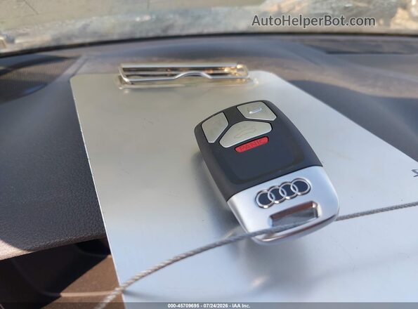 WAUC4CF5XSA014794 2025 AUDI S5 Blue Dashboard view