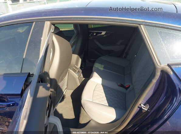 WAUC4CF5XSA014794 2025 AUDI S5 Blue VIN sticker view
