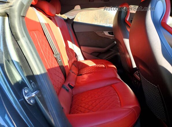 WAUC4DF57MA016589 2021 AUDI S5 Gray Widok tylnych siedzeń
